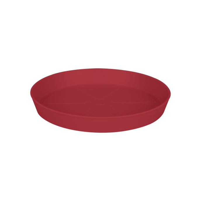 loft urban saucer round 34cm theatre red